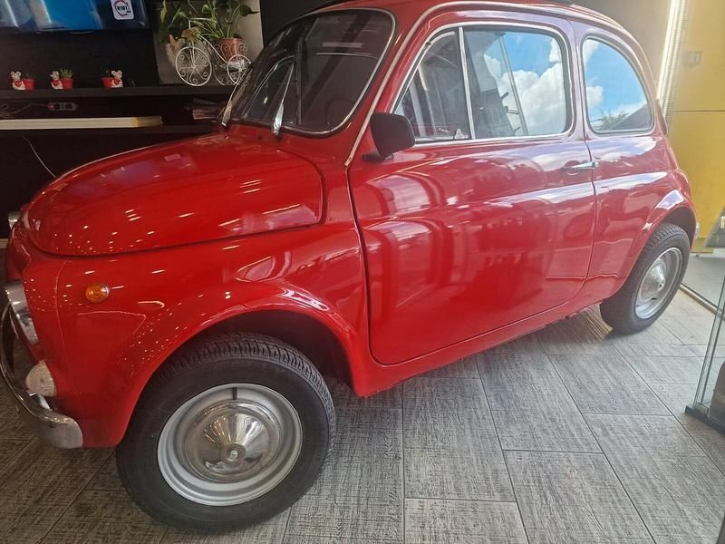 Usata Fiat 500 13 CV (9 kW) 1970 Rosso Cabrio