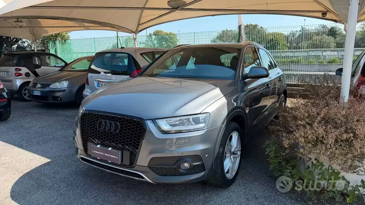 Usata Audi Q3 Advanced 150 CV (110 kW) 2012 Grigio SUV