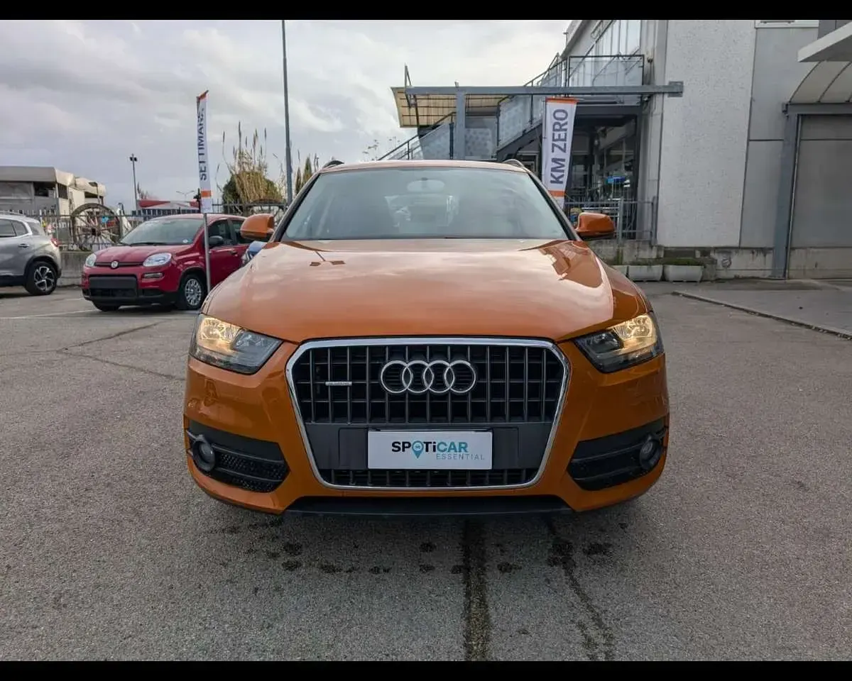 Usata Audi Q3 Advanced 140 CV (102 kW) 2014 Arancione SUV