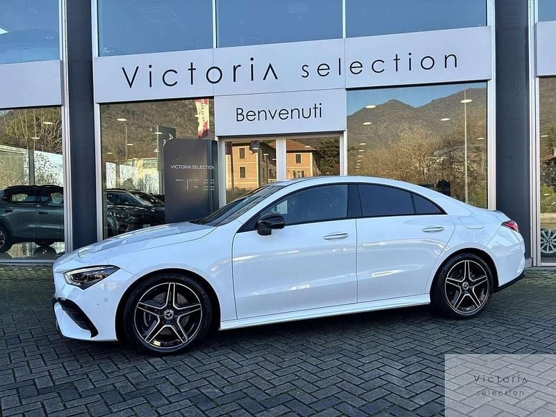 Usata Mercedes CLA200 AMG Line Premium 163 CV (119 kW) 2024 Bianco Coupé