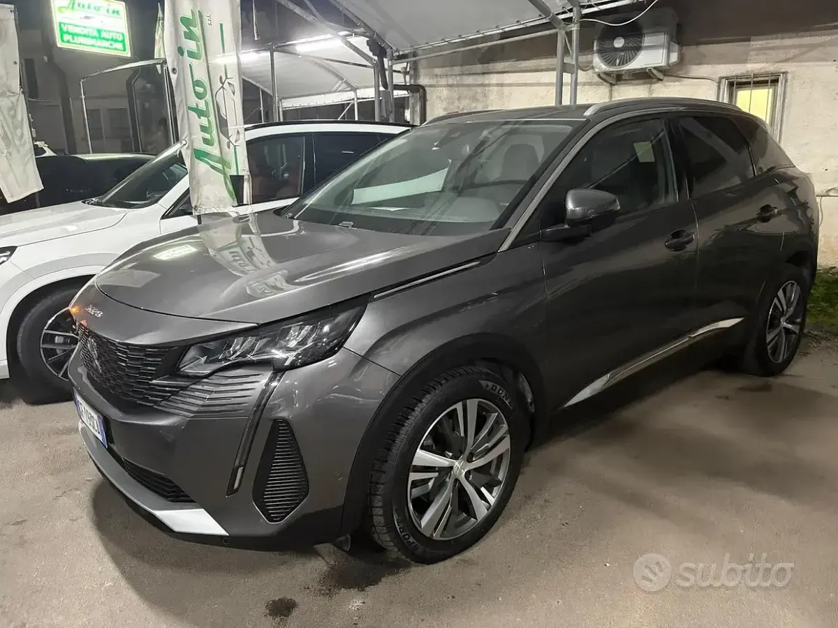 Usata Peugeot 3008 131 CV (96 kW) 2021 Grigio SUV