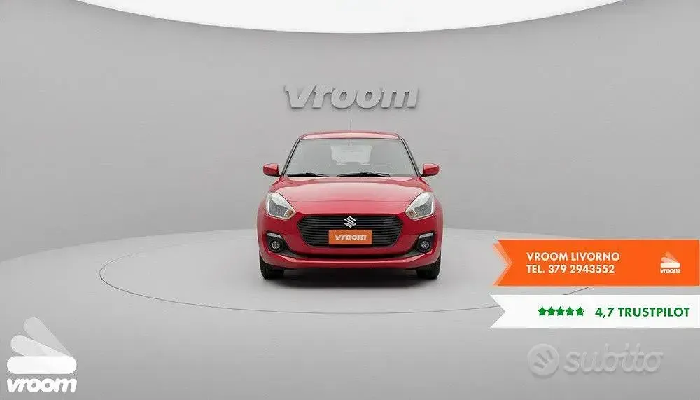 Gebraucht Suzuki Swift 90 PS (66 kW) 2018 Rot Kleinwagen