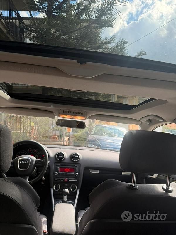 Usata Audi A3 S-Line 140 CV (102 kW) 2008 Nero Berlina