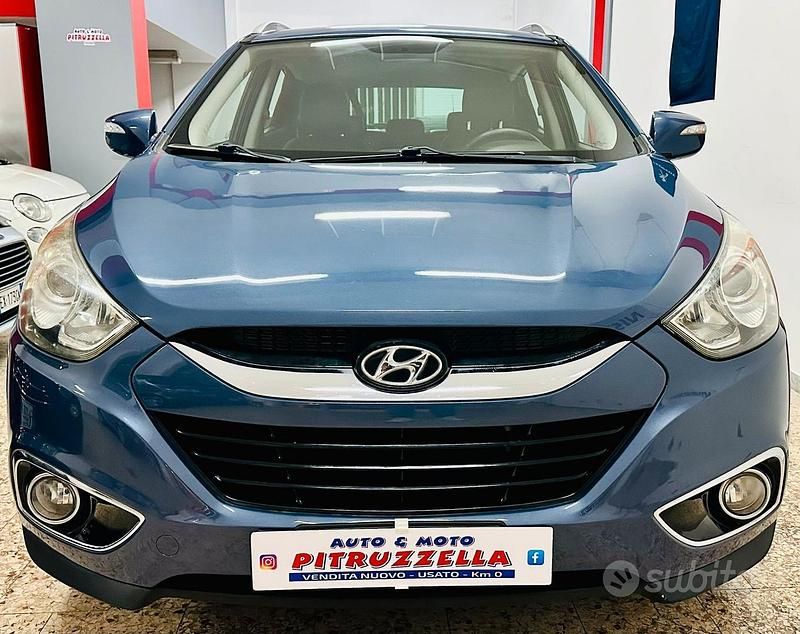 Usata Hyundai ix35 Comfort 136 CV (100 kW) 2012 Blu SUV