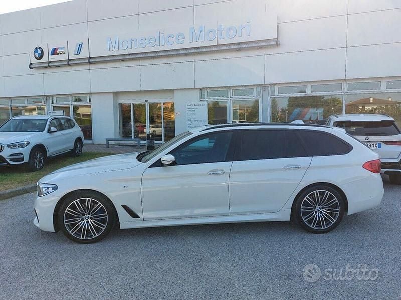Usata BMW 525 M Sport 231 CV (169 kW) 2017 Alpinweiss iii pastello Station wagon