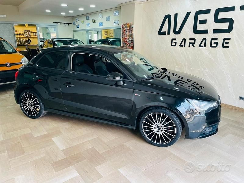 Usata Audi A1 Ambition 86 CV (63 kW) 2010 Nero Utilitaria