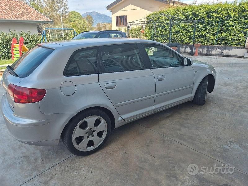 Usata Audi A3 140 CV (102 kW) 2007 Grigio Utilitaria