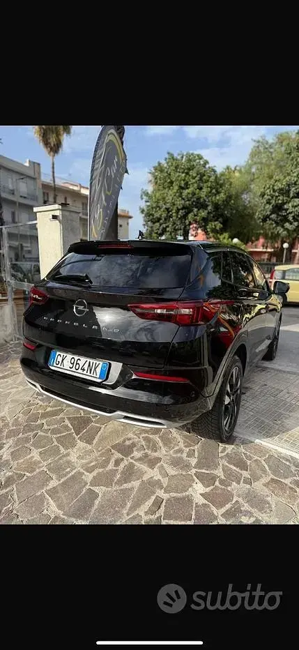 Usata Opel Grandland X GS Line 131 CV (96 kW) 2022 Nero SUV