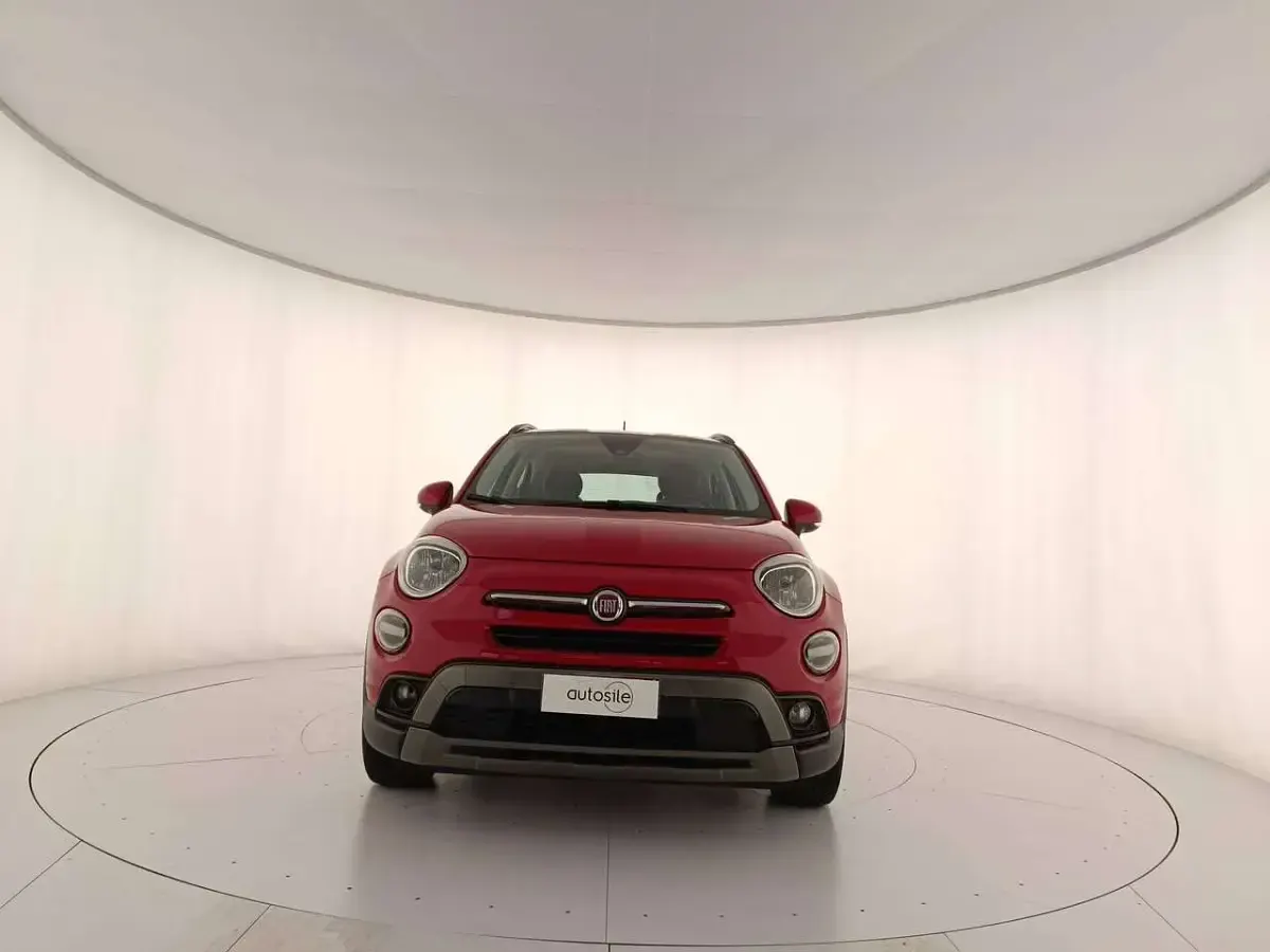 Usata Fiat 500X Cross 150 CV (110 kW) 2021 Rosso cupido pastello SUV