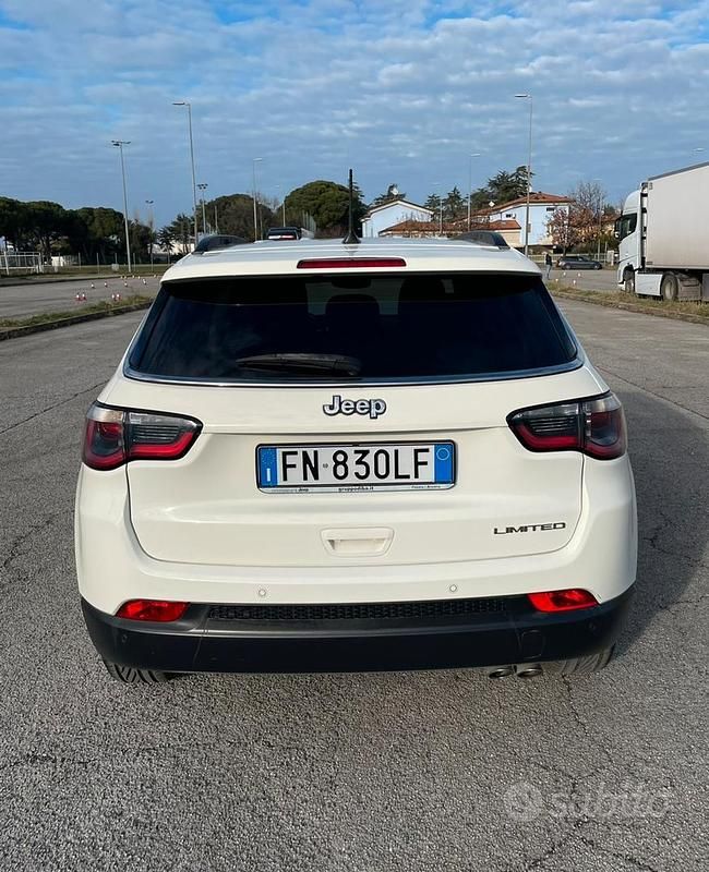Usata Jeep Compass Limited 120 CV (88 kW) 2018 Bianco SUV