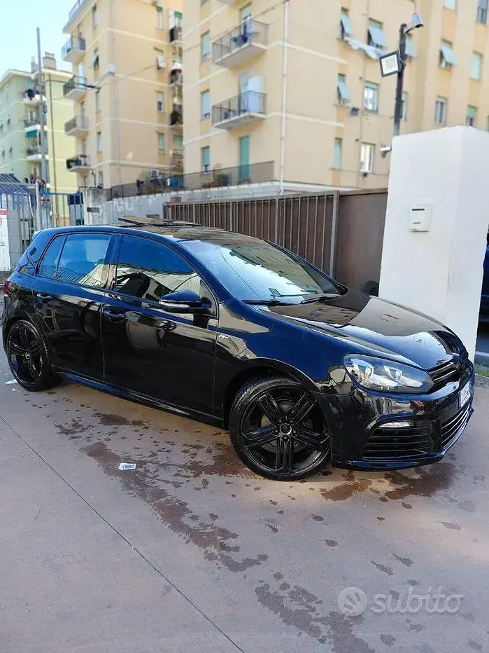 Usata VW Golf VI 140 CV (102 kW) 2010 Nero Coupé