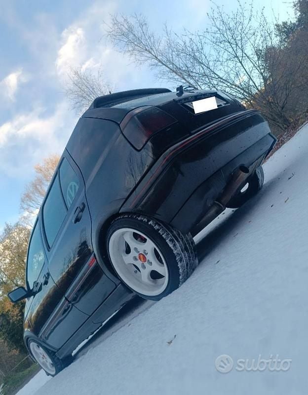 Usata VW Golf III GTI 150 CV (110 kW) 1997 Nero Berlina
