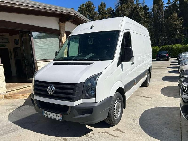 Usata VW Crafter 136 CV (100 kW) 2016 Bianco metallizzato Furgone
