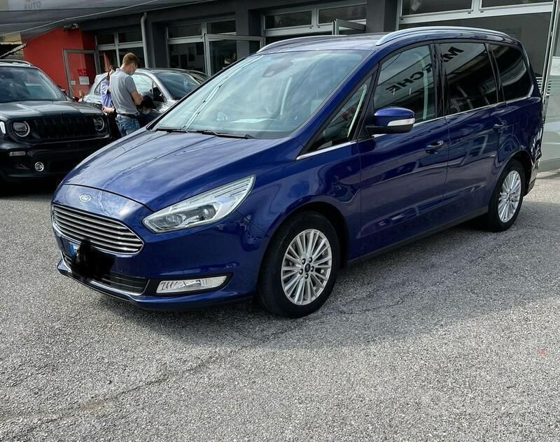 Usata Ford Galaxy Titanium 150 CV (110 kW) 2016 Blu Monovolume