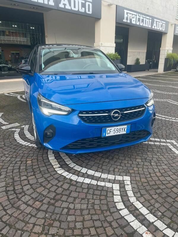 Usata Opel Corsa Elegance 75 CV (55 kW) 2021 Blu/azzurro Berlina