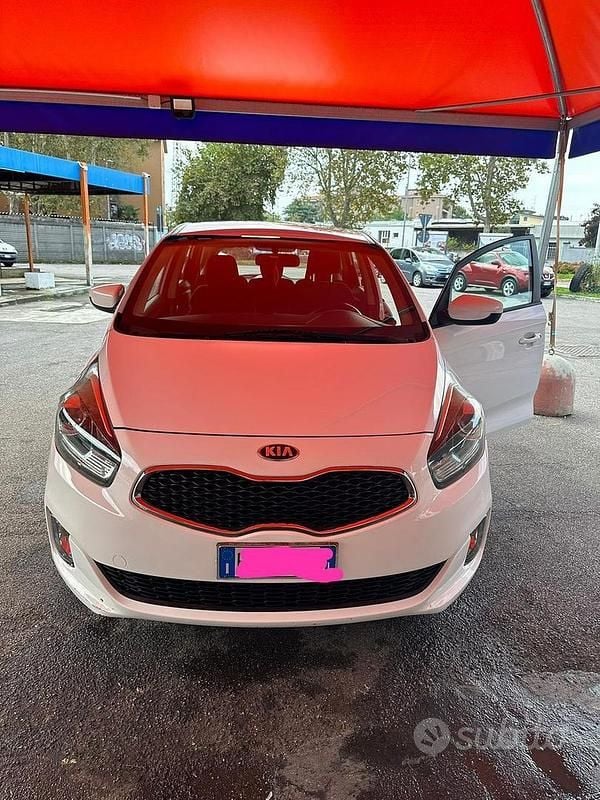 Usata Kia Carens 116 CV (85 kW) 2014 Bianco Monovolume