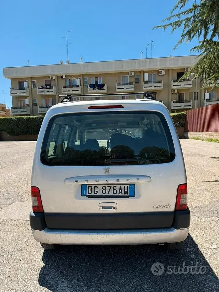 Usata Peugeot Partner 90 CV (66 kW) 2007 Grigio Monovolume