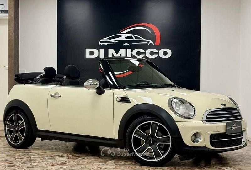 Usata Mini Cooper D Cabriolet 111 CV (81 kW) 2014 Beige Cabrio