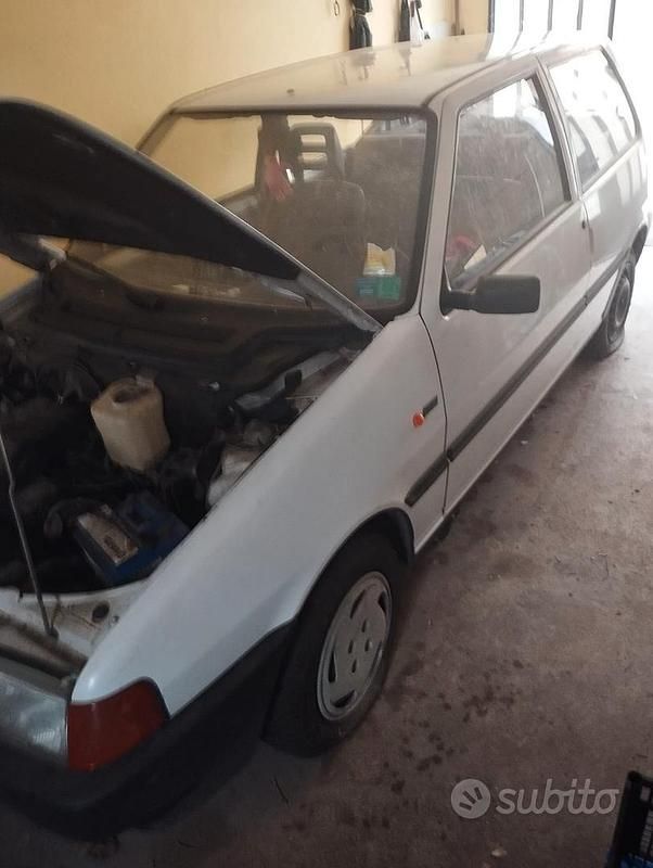 Usata Fiat Uno 1991 Bianco Utilitaria