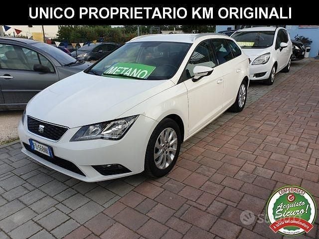 Bianco Usata 2016 Seat Leon ST Style Station wagon | 12.000 € (Molto cara) - Immagine 1/4