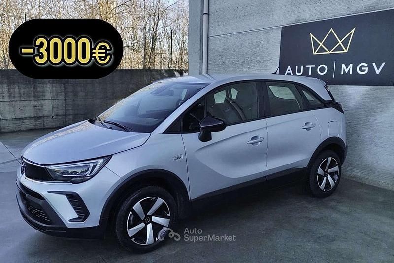 Usata Opel Crossland X Edition 110 CV (80 kW) 2023 Argento SUV