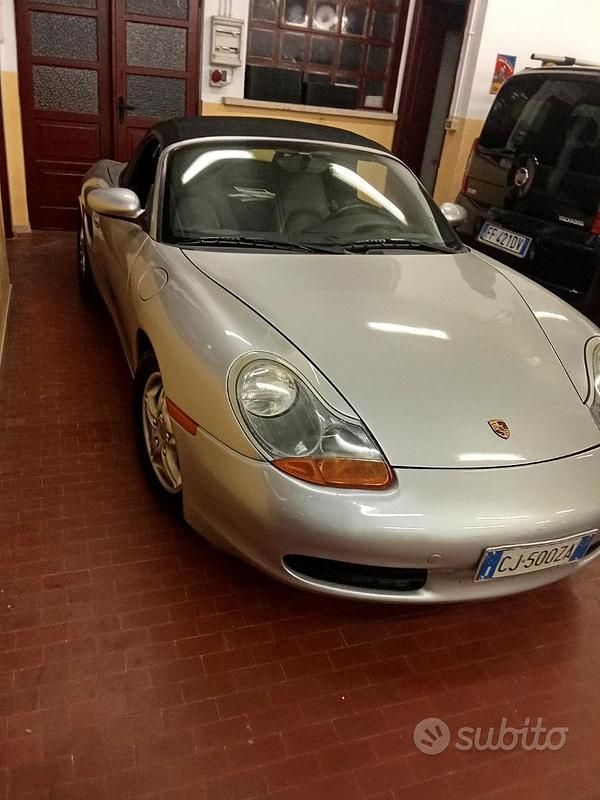 Usata Porsche Boxster 1997 Grigio Cabrio
