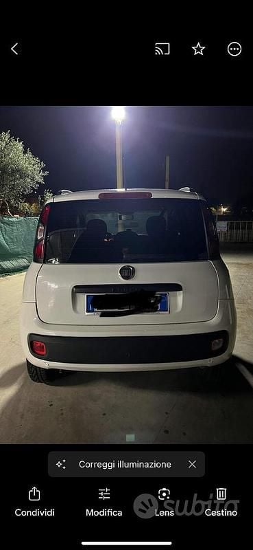 Usata Fiat Panda 85 CV (62 kW) 2013 Bianco Utilitaria