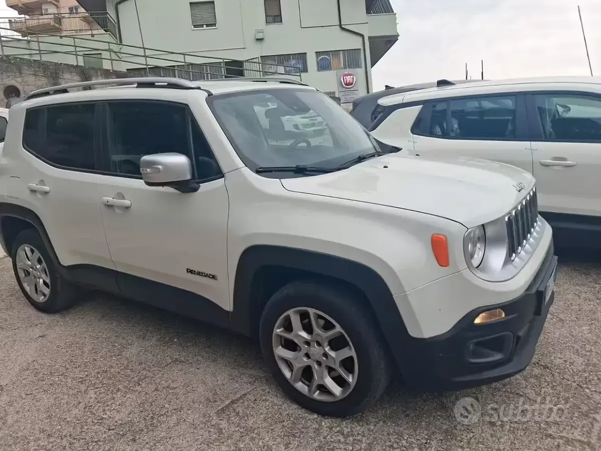 Usata Jeep Renegade Limited 140 CV (102 kW) 2015 Bianco SUV