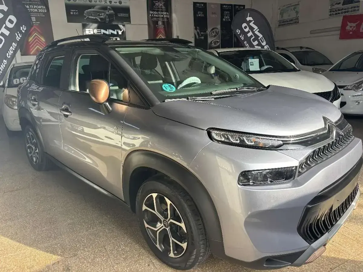 Usata Citroën C3 Aircross PureTech 110 CV (80 kW) 2022 Grigio chiaro SUV