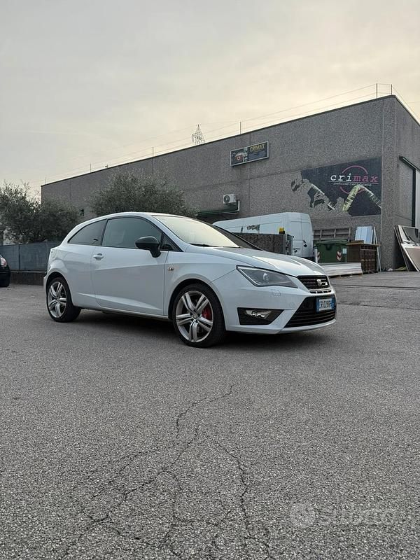 Usata Seat Ibiza CUPRA 75 CV (55 kW) 2013 Bianco Coupé