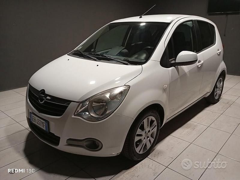 Usata Opel Agila 94 CV (69 kW) 2011 Bianco Utilitaria