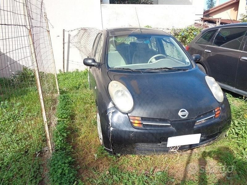 Usata Nissan Micra Acenta 82 CV (60 kW) 2005 Nero Berlina