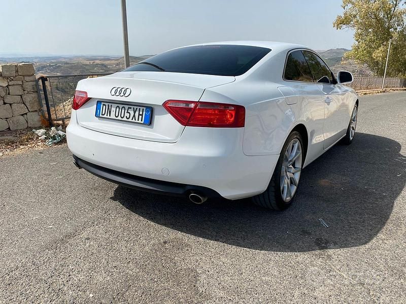 Usata Audi A5 190 CV (139 kW) 2008 Bianco Coupé
