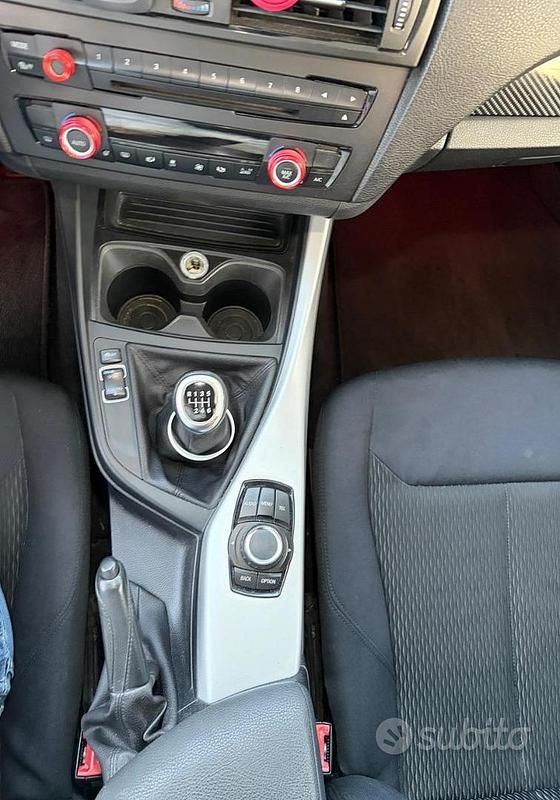 Usata BMW 114 95 CV (69 kW) 2012 Nero Utilitaria