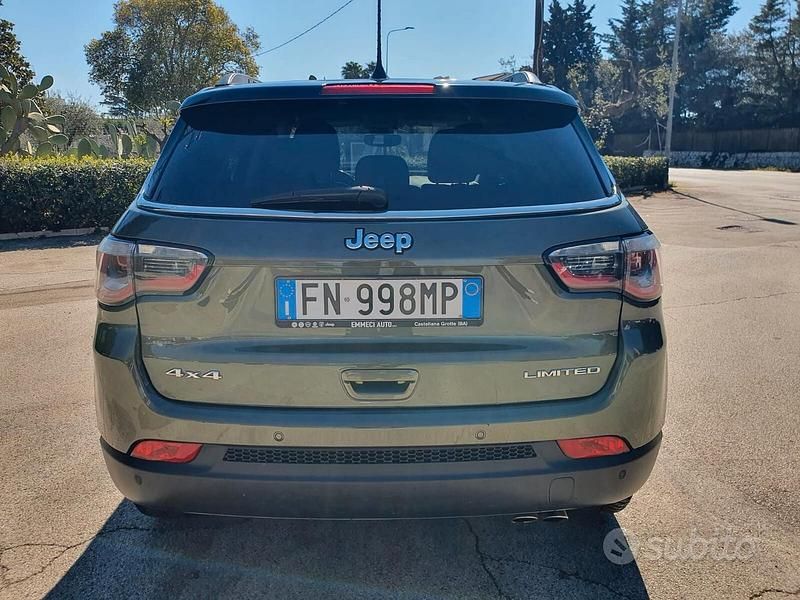 Usata Jeep Compass Limited 140 CV (102 kW) 2018 Verde SUV