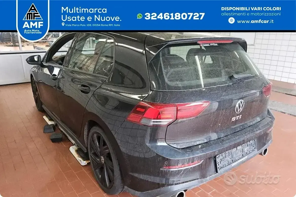 Usata VW Golf VIII GTI 245 CV (180 kW) 2023 Nero Berlina