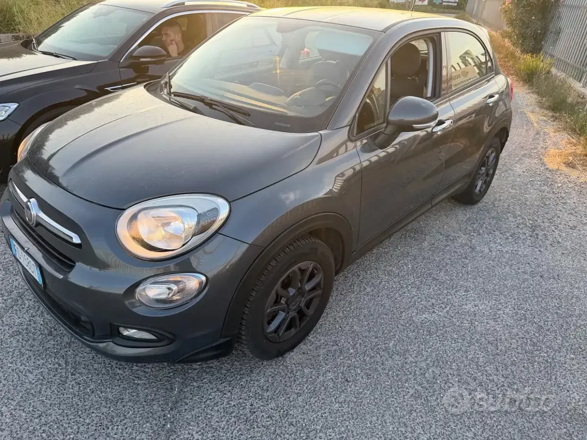 Usata Fiat 500X Lounge 95 CV (69 kW) 2016 Grigio SUV