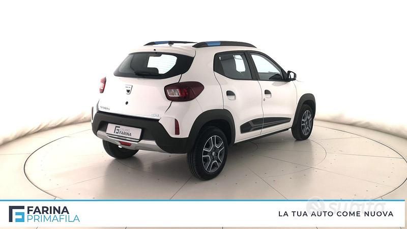 Usata Dacia Spring Comfort 33 kW (45 CV) 2021 Bianco Utilitaria