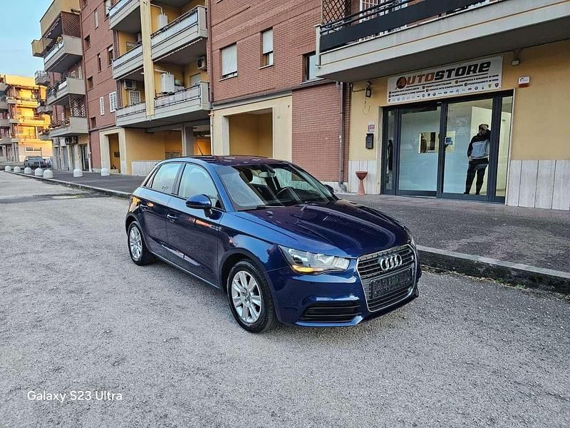 Usata Audi A1 Sportback Admired 90 CV (66 kW) 2014 Blu/azzurro Utilitaria