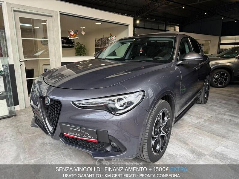 Grigio Usata 2020 Alfa Romeo Stelvio Veloce SUV | 25.000 € (Super prezzo) - Immagine 1/4