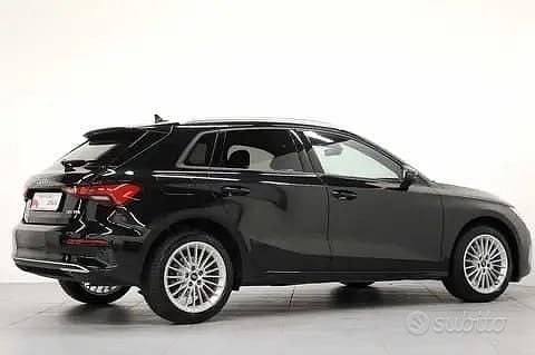 Usata Audi A3 150 CV (110 kW) 2022 Nero Berlina