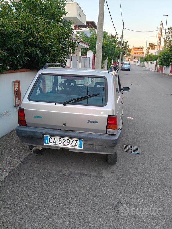 Usata Fiat Panda 2002 Grigio Utilitaria