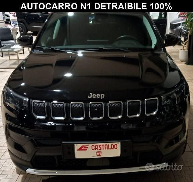 Usata Jeep Compass Limited 131 CV (96 kW) 2022 Nero SUV