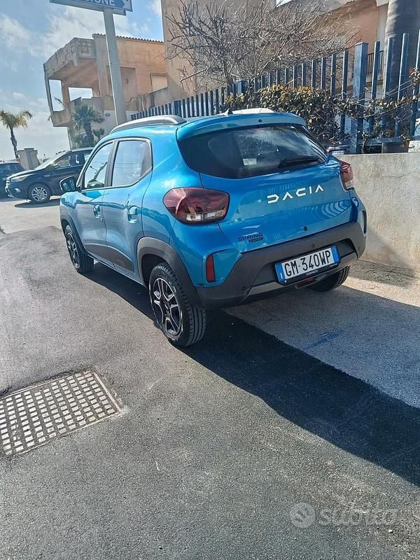 Usata Dacia Spring 33 kW (45 CV) 2022 Blu Utilitaria