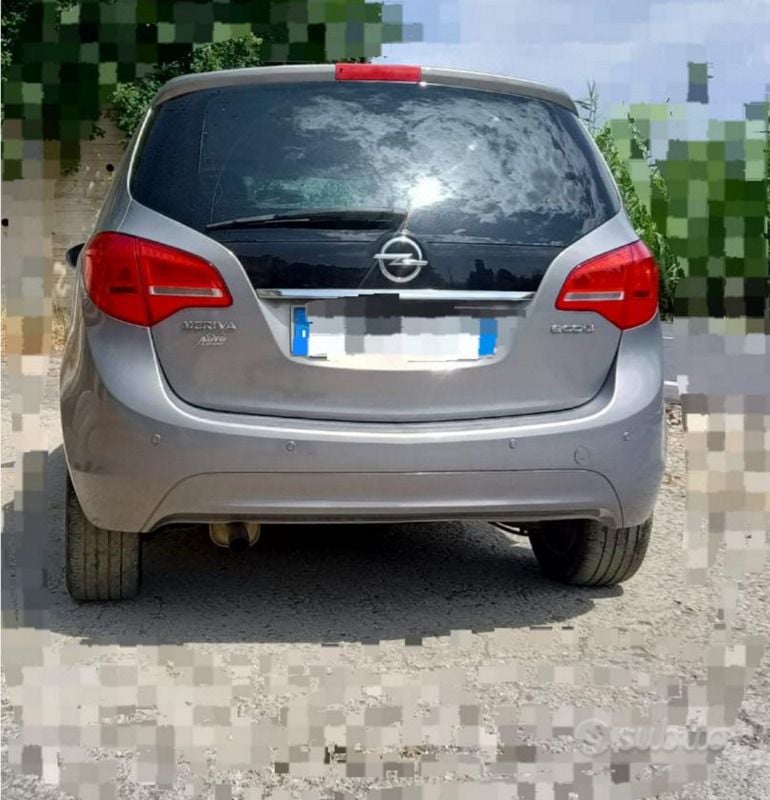 Usata Opel Meriva 95 CV (69 kW) 2011 Grigio Monovolume