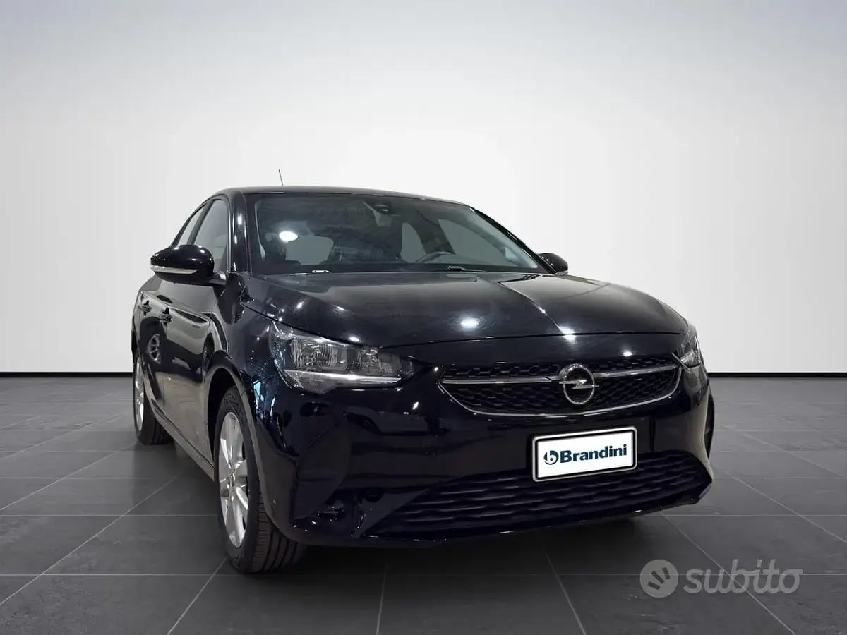 Usata Opel Corsa Edition 75 CV (55 kW) 2021 Nero Utilitaria