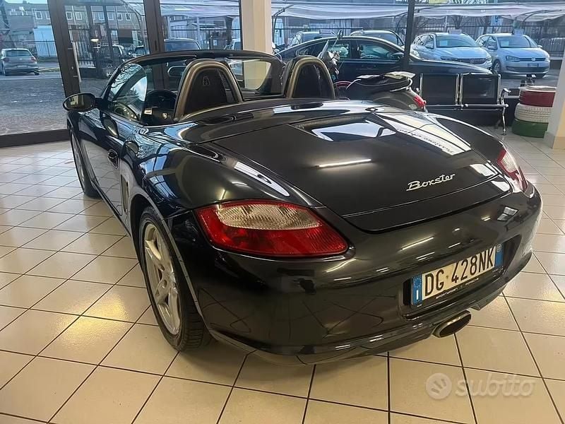 Usata Porsche Boxster 245 CV (180 kW) 2007 Blu Cabrio