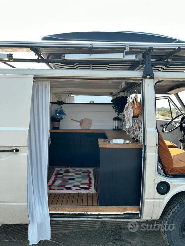Usata VW T3 69 CV (50 kW) 1986 Bianco Furgone