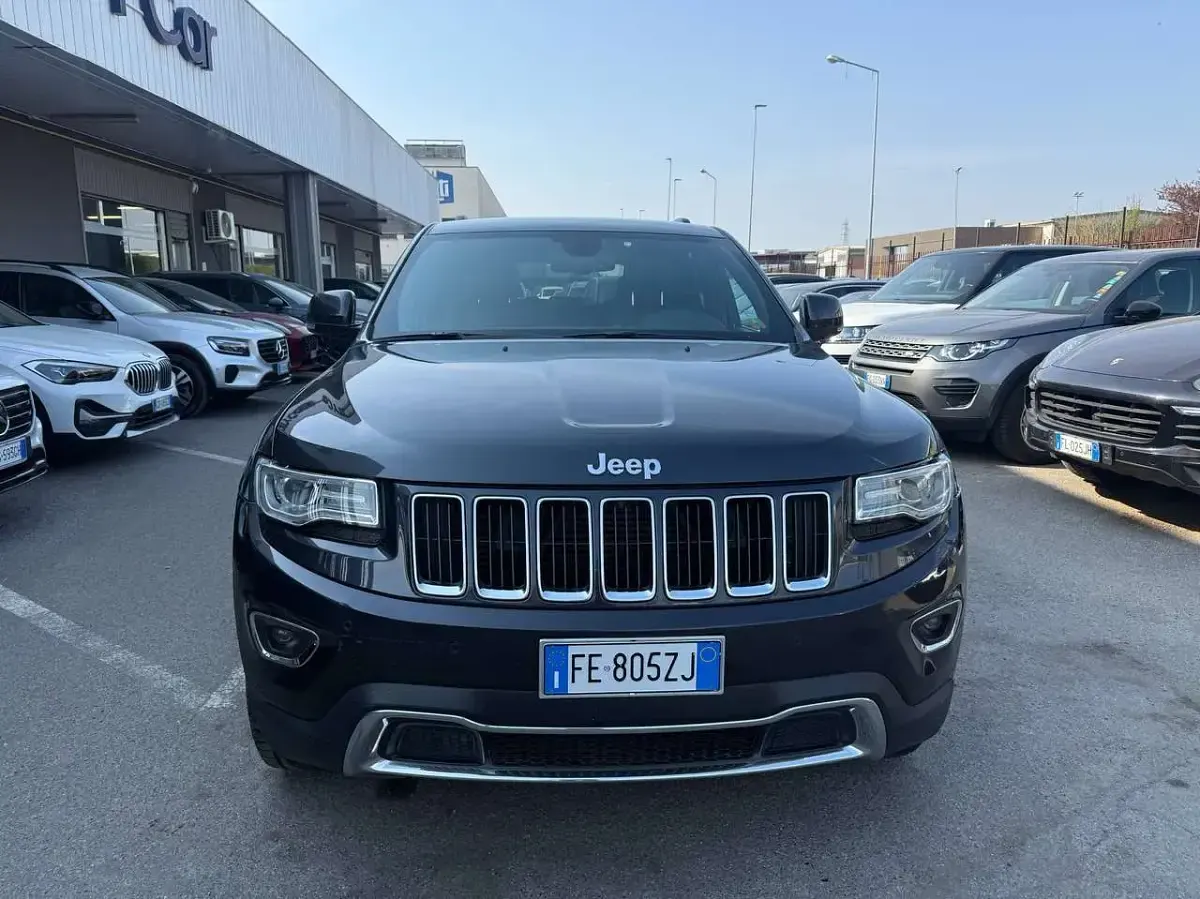 Usata Jeep Grand Cherokee Limited 250 CV (183 kW) 2016 Blu/azzurro SUV