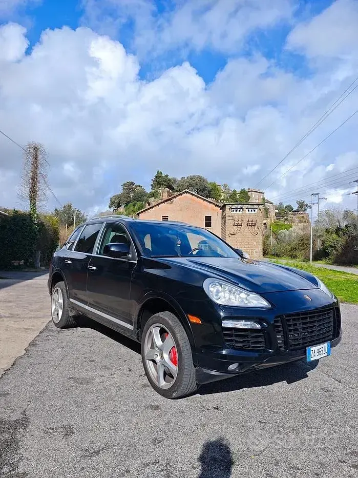 Usata Porsche Cayenne Turbo 500 CV (367 kW) 2008 Nero SUV
